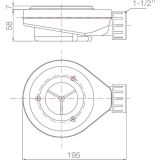 Receveur de douche en composite sur mesure Subway XL